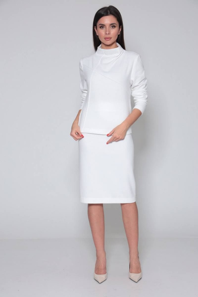 Джемпер, юбка Koketka i K 908 белый - фото 6