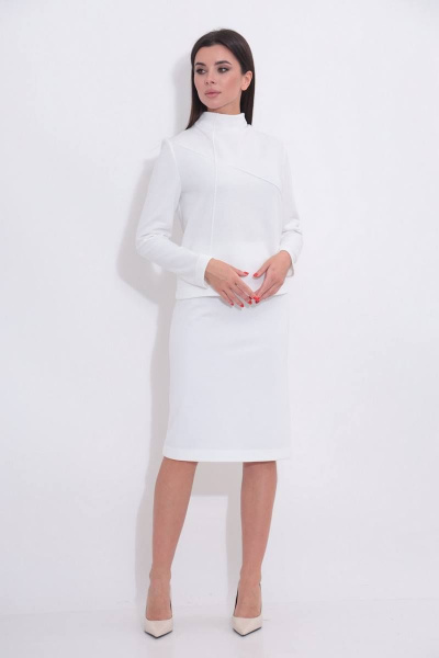 Джемпер, юбка Koketka i K 908 белый - фото 2