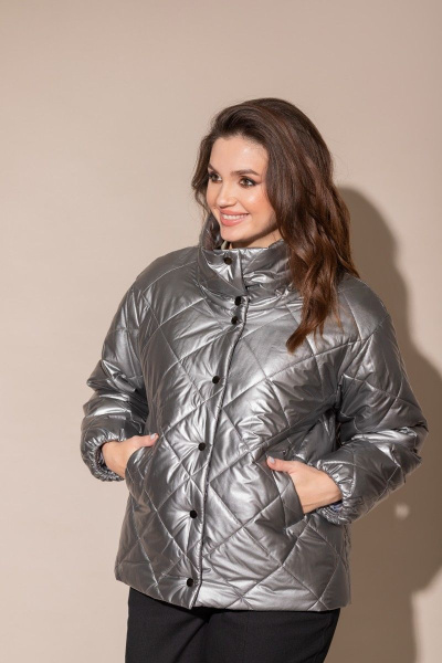 Куртка Angelina 218 серый - фото 1