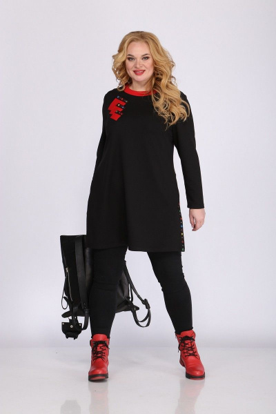 Туника SOVITA 2201 черный - фото 4