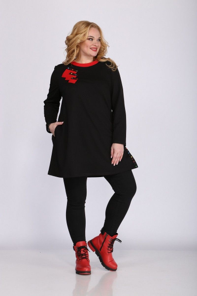 Туника SOVITA 2201 черный - фото 3