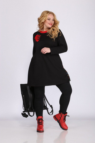 Туника SOVITA 2201 черный - фото 2