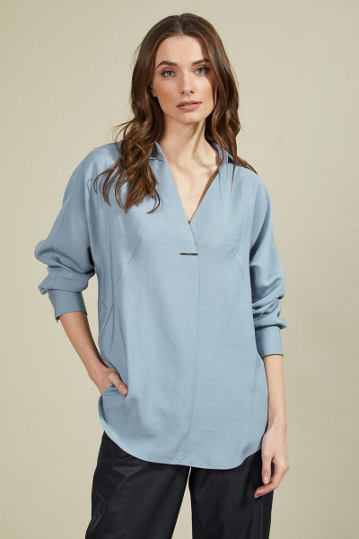 Блуза Butеr 2350 голубой - фото 1