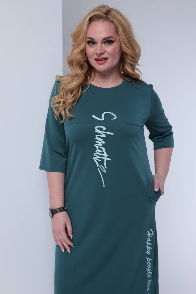 Платье Shetti 4005 светлый_изумруд - фото 3
