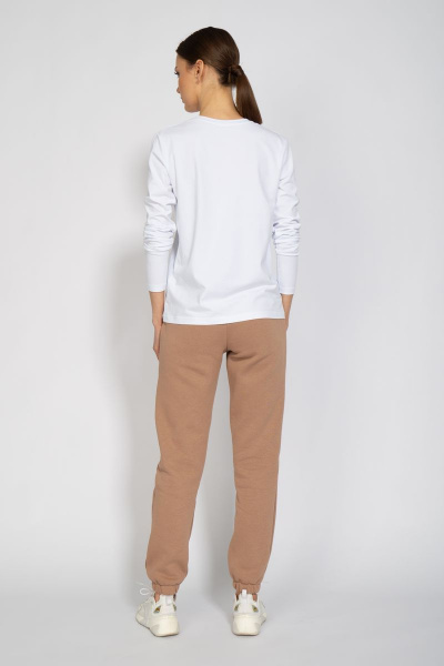 Лонгслив с принтом из хлопка для демисезона Kivviwear 4061.03 - фото 8