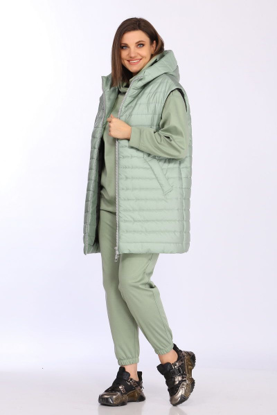 Брюки, джемпер, жилет Lady Secret 2779 бирюза - фото 2