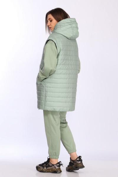 Брюки, джемпер, жилет Lady Secret 2779 бирюза - фото 8