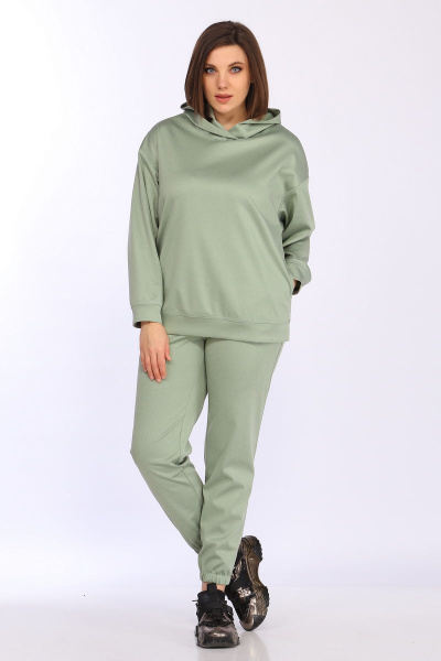 Брюки, джемпер, жилет Lady Secret 2779 бирюза - фото 7