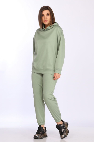 Брюки, джемпер, жилет Lady Secret 2779 бирюза - фото 5