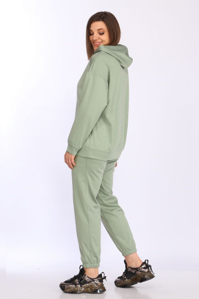 Брюки, джемпер, жилет Lady Secret 2779 бирюза - фото 4