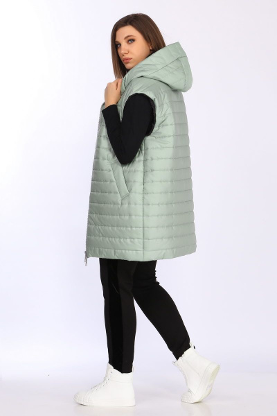 Жилет Lady Secret 071 бирюза - фото 5