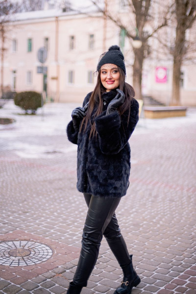 Куртка Мехофф Ольга70.002-120 мокрый_асфальт - фото 9