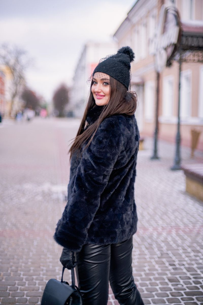 Куртка Мехофф Ольга70.002-120 мокрый_асфальт - фото 6