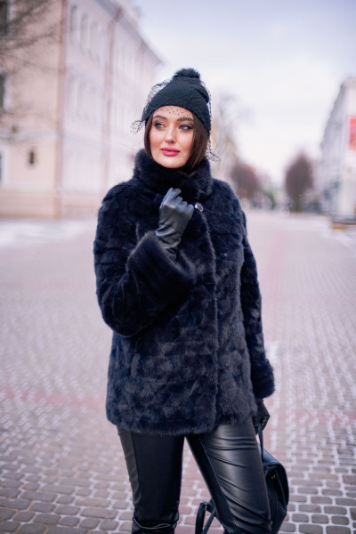 Куртка Мехофф Ольга70.002-120 мокрый_асфальт - фото 2