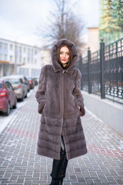 Пальто Мехофф Виола105.523-521 светлый_кот - фото 2