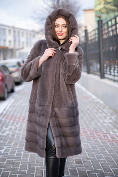 Пальто Мехофф Виола105.523-521 светлый_кот - фото 1