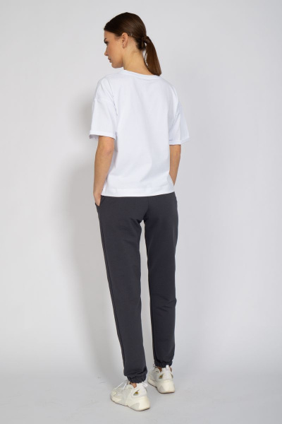 Футболка-джемпер с удлиненным рукавом и принтом Kivviwear 4026.21 - фото 8