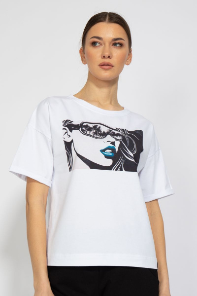 Футболка на каждый день из хлопка с длинным рукавом Kivviwear 4026.22 - фото 1