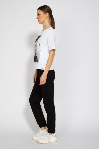 Футболка классическая из хлопка с длинным рукавом Kivviwear 4026.23 - фото 7