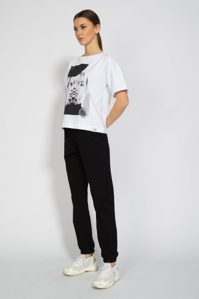 Футболка классическая из хлопка с длинным рукавом Kivviwear 4026.23 - фото 4