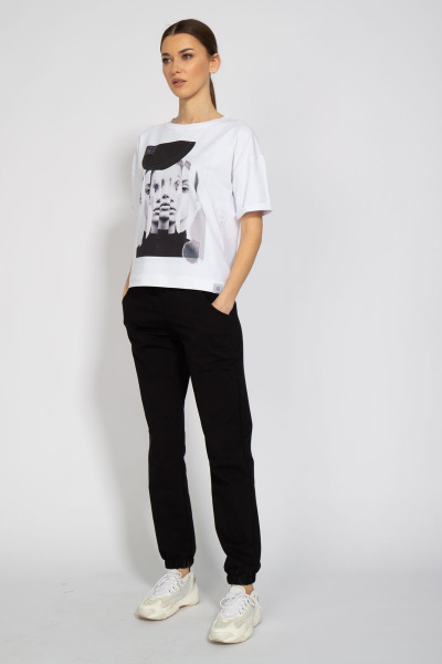 Футболка классическая из хлопка с длинным рукавом Kivviwear 4026.23 - фото 3