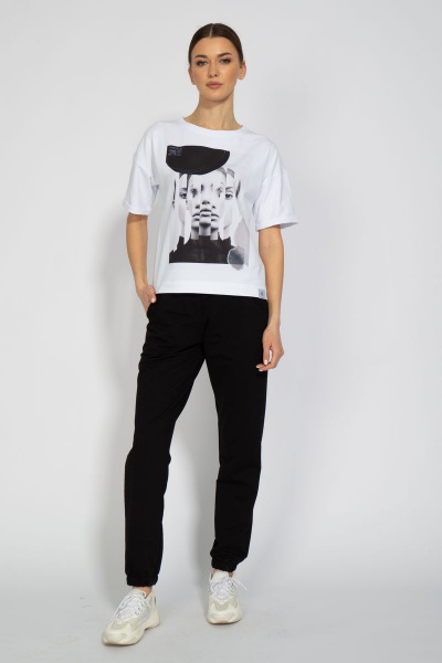 Футболка классическая из хлопка с длинным рукавом Kivviwear 4026.23 - фото 2