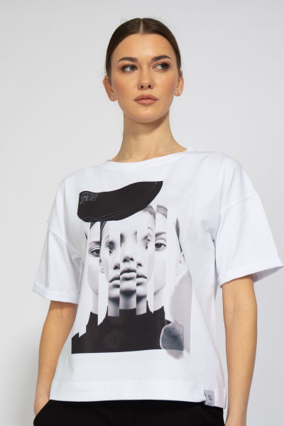 Футболка классическая из хлопка с длинным рукавом Kivviwear 4026.23 - фото 1