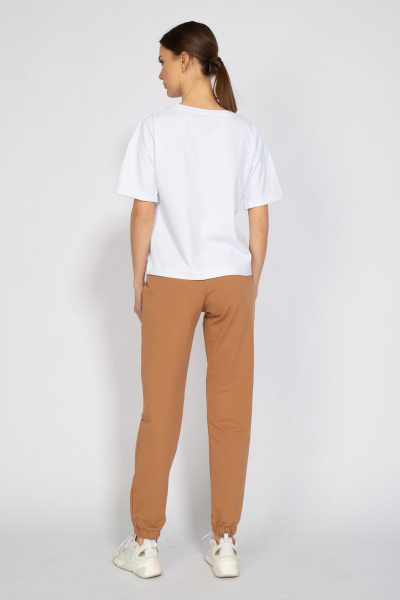 Футболка из трикотажа с удлиненным рукавом и подворотом Kivviwear 4026.24 - фото 9