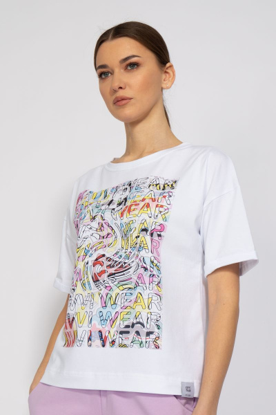 Футболка хлопковая с длинным рукавом и классическим кроем Kivviwear 4026.27 - фото 1