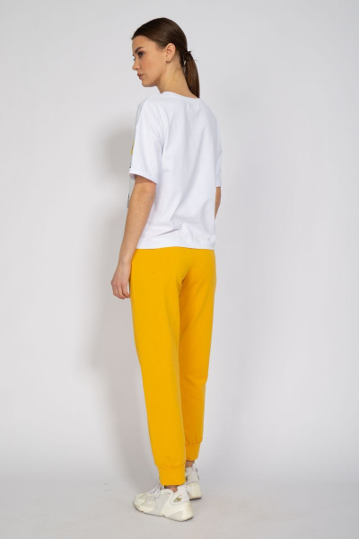 Футболка круглогодичная свободный крой из хлопкового трикотажа Kivviwear 4026.33 - фото 10