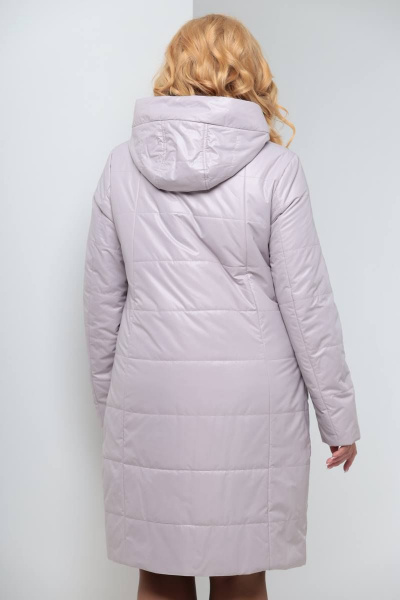 Пальто Shetti 2052 пудра - фото 5