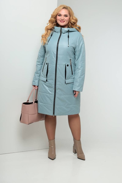 Пальто Shetti 2052 ментол - фото 1