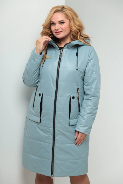 Пальто Shetti 2052 ментол - фото 5