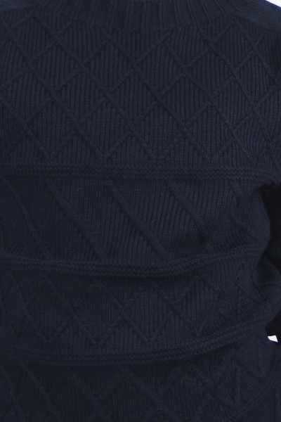 Джемпер реглан пагон из шерсти для демисезона Полесье С9603-20 0С8650-Д43 146 т.синий - фото 3