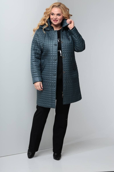 Полупальто Shetti 2054 изумруд - фото 4