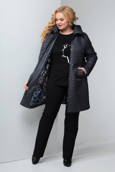 Полупальто Shetti 2054 графит - фото 3