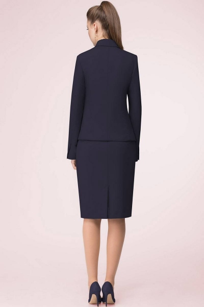 Юбка LeNata 11988 синий - фото 3