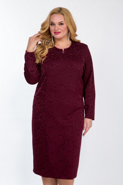 Платье Mamma Moda М-42 бордо - фото 4