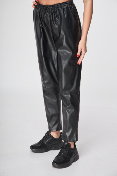 Брюки Anelli 1223 черный - фото 4