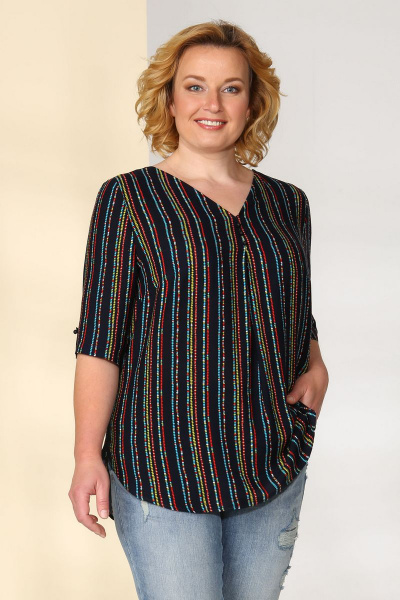 Блуза Golden Valley 2148-1 пестрый - фото 1