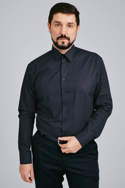 Рубашка Nadex 01-047411/501_170-176 черный - фото 1