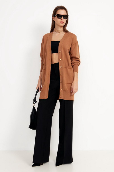 Кардиган Favorini 31966 шоколад - фото 1