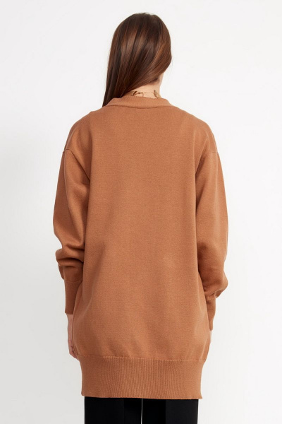 Кардиган Favorini 31966 шоколад - фото 4