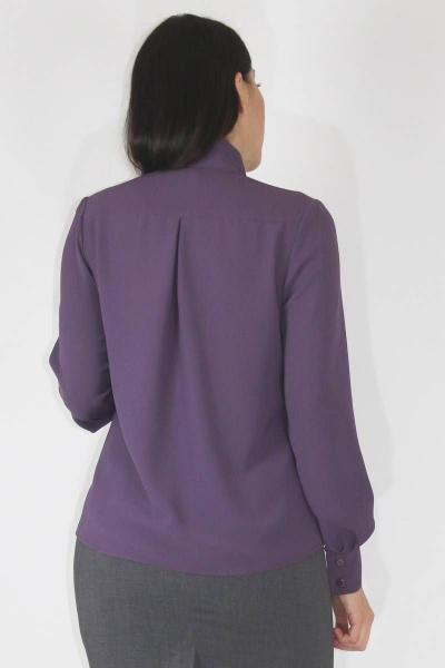 Блуза VLADOR 500616 пыльно-сиреневый - фото 6