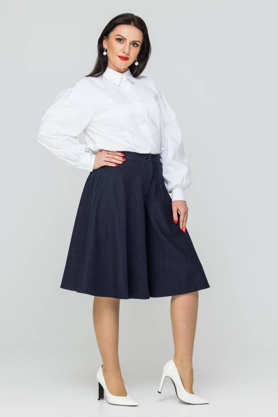 Кюлоты Дорофея 293 синий - фото 8