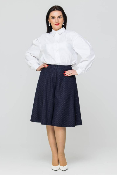 Кюлоты Дорофея 293 синий - фото 5