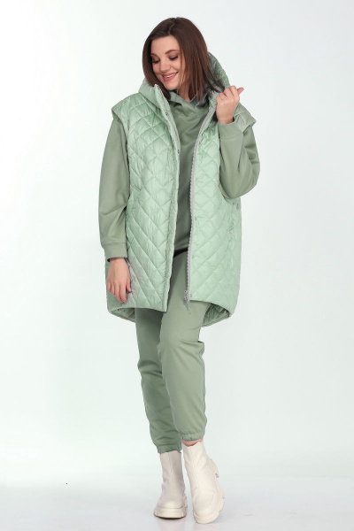 Брюки, джемпер, жилет Lady Secret 2780 бирюза - фото 5