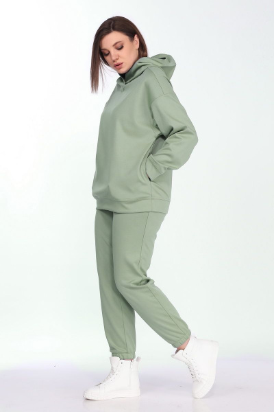 Брюки, джемпер, жилет Lady Secret 2780 бирюза - фото 2