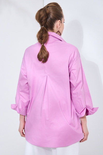 Рубашка SOVA 11078 лаванда - фото 5