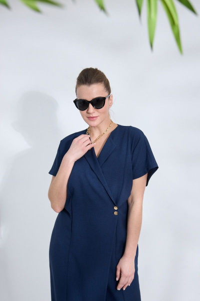 Комбинезон SOVA 11172 синий - фото 4